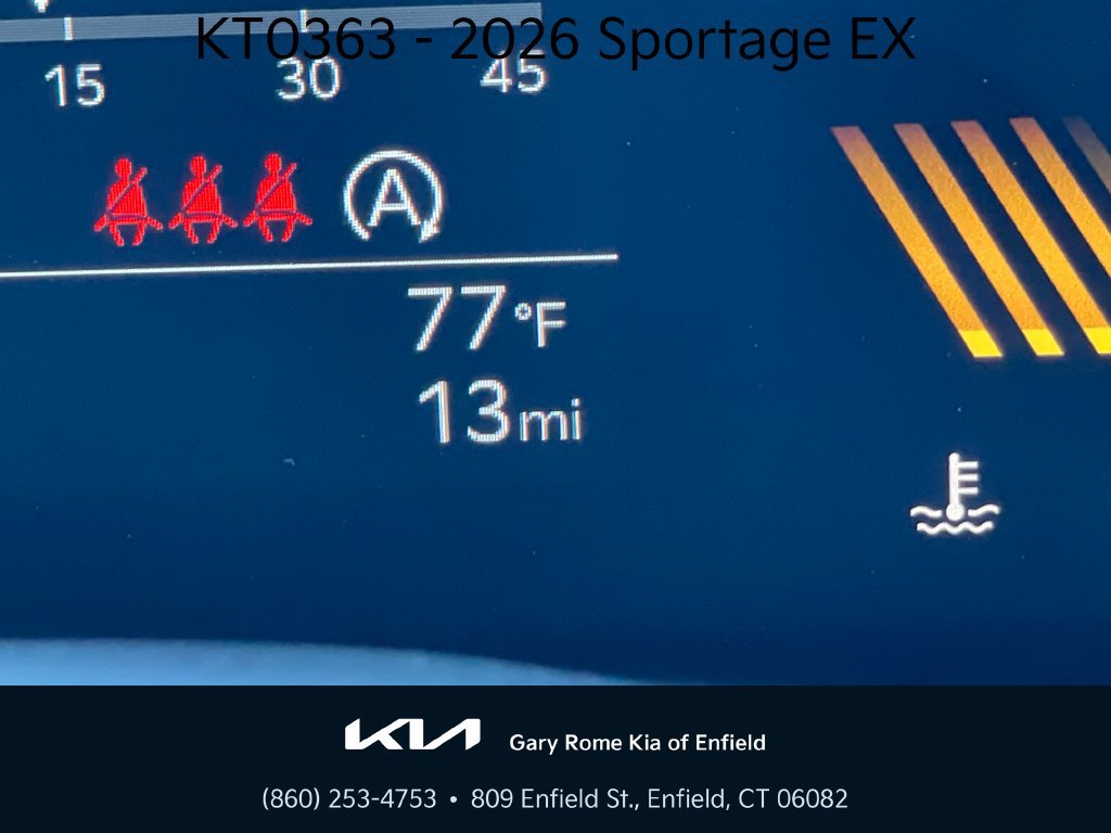 New 2026 Kia Sportage EX w/ EX Panorama Roof Package AWD/4WD image 14