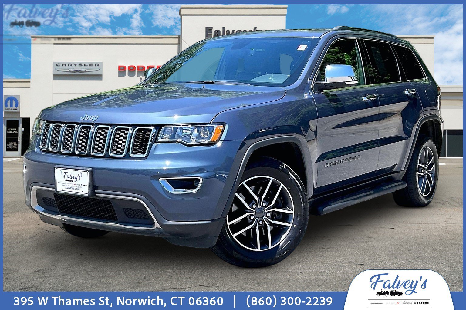 Certified 2021 Jeep Grand Cherokee Limited AWD/4WD image 1