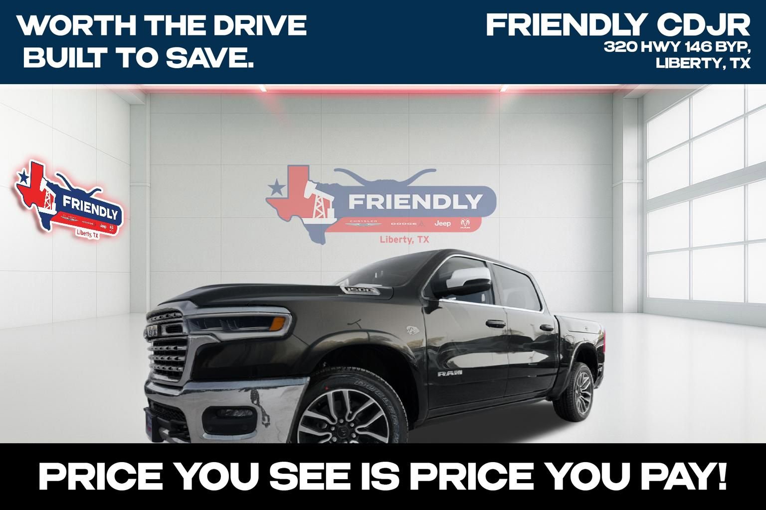 New 2026 RAM 1500 Limited AWD/4WD image 1