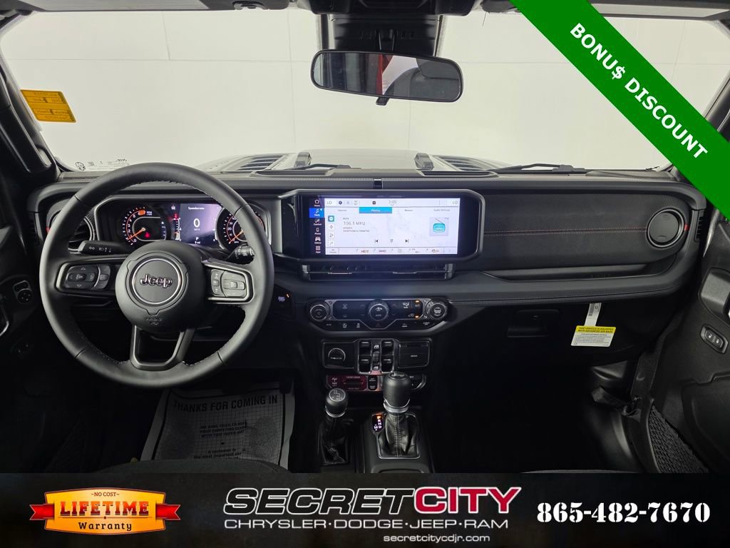 New 2025 Jeep Wrangler Unlimited Rubicon w/ Steel Bumper Group image 27