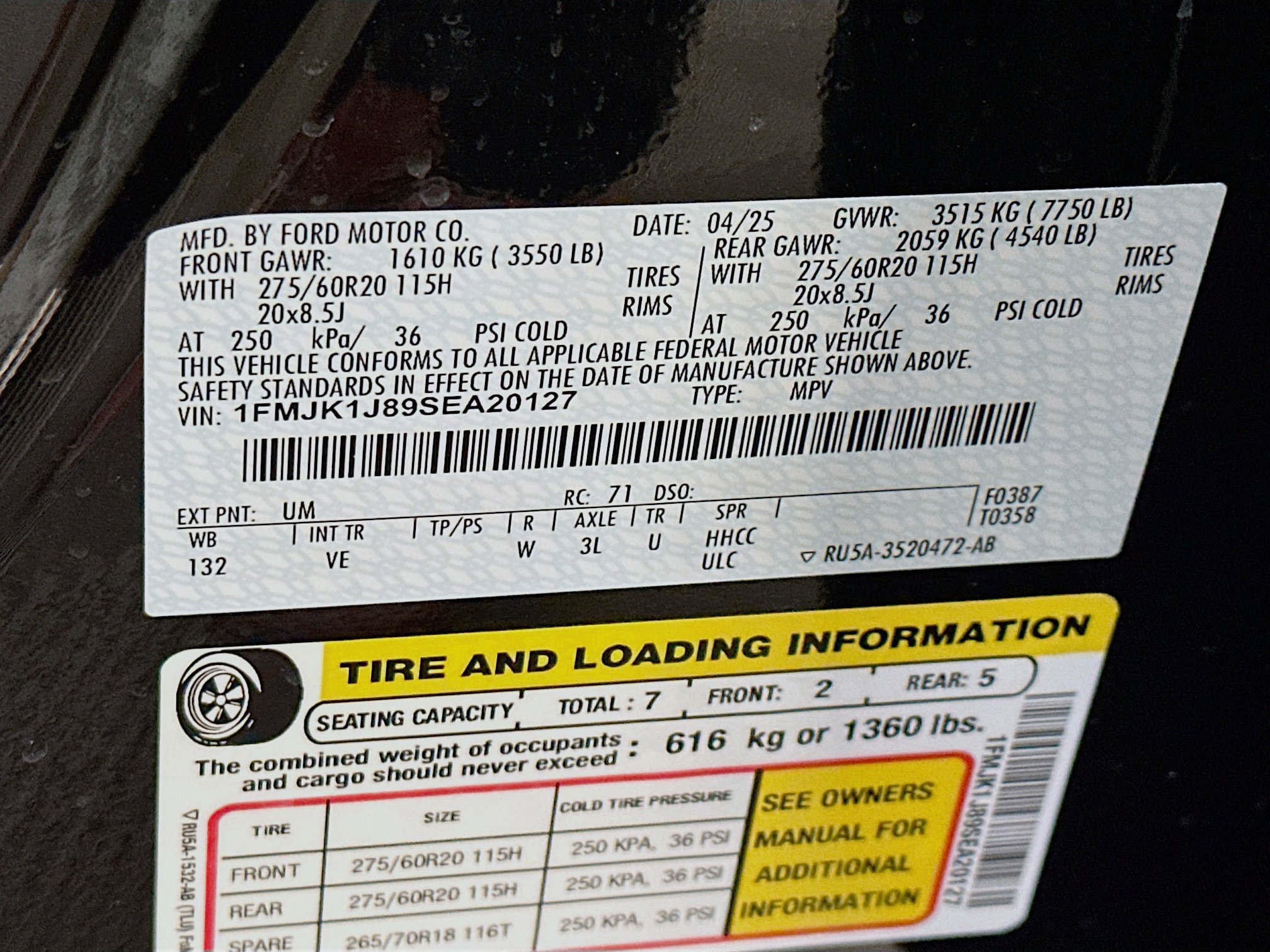 Used 2025 Ford Expedition Max Active image 12