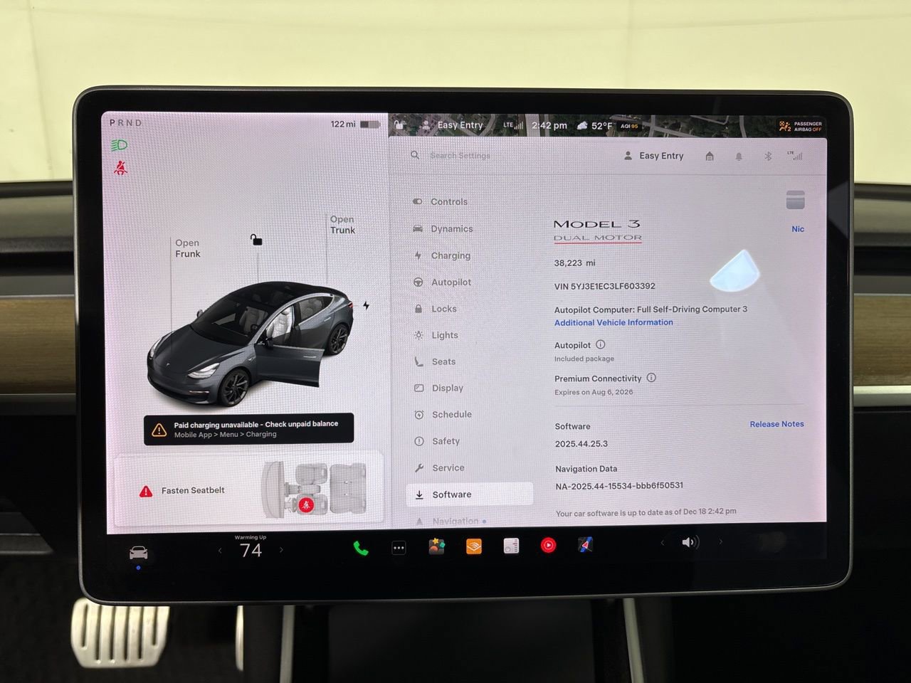 Used 2020 Tesla Model 3 Performance image 13