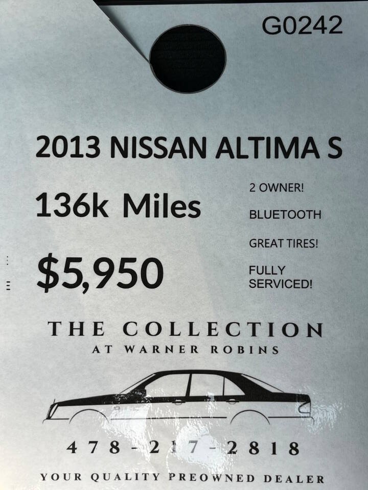 Used 2013 Nissan Altima 2.5 S FWD image 2