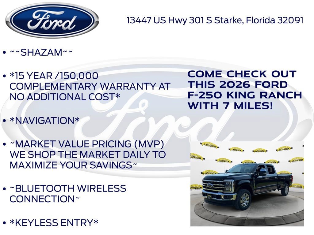 New 2026 Ford F250 King Ranch image 5