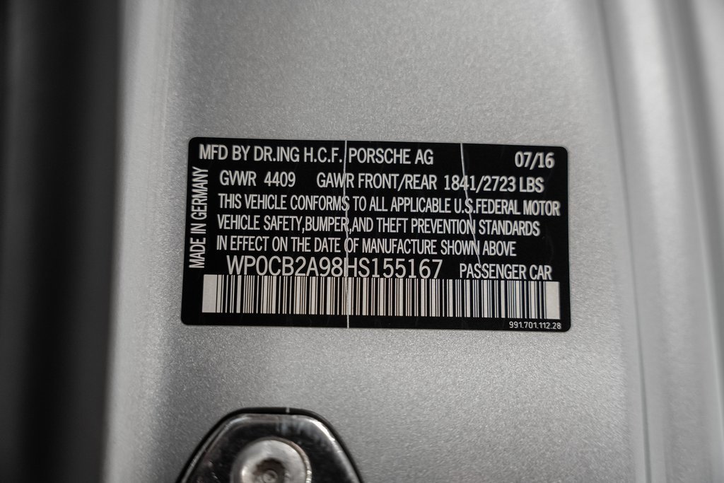 Used 2017 Porsche 911 Carrera 4S image 63