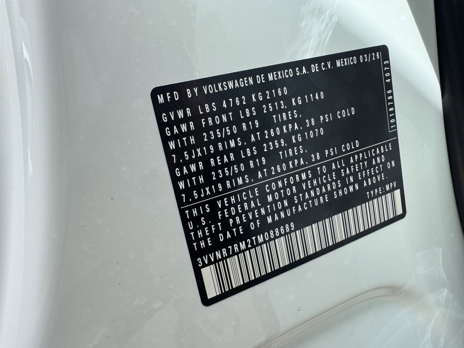 New 2026 Volkswagen Tiguan SE image 25