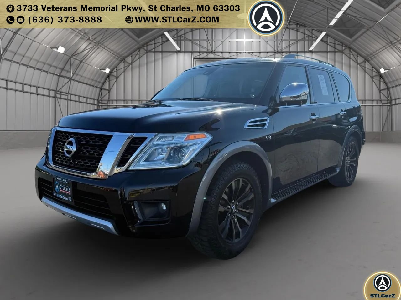 Used 2017 Nissan Armada Platinum w/ Interior Lighting Package RWD image 7