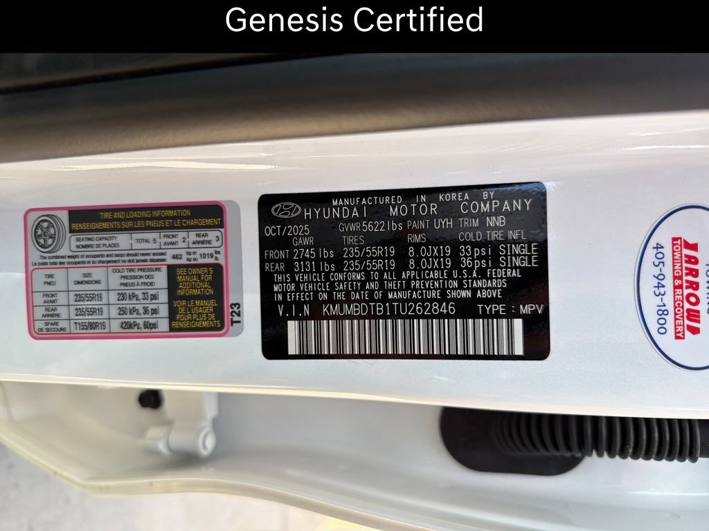 Certified 2026 Genesis GV70 2.5T Advanced AWD/4WD image 24