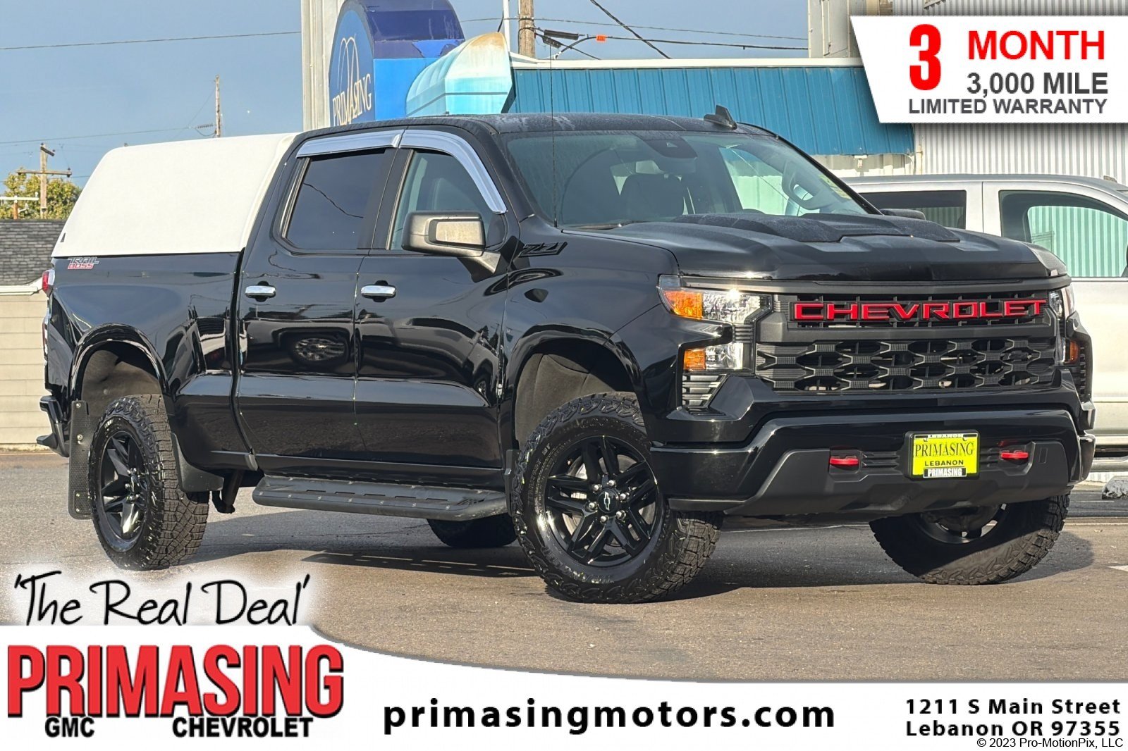 Used 2024 Chevrolet Silverado 1500 Custom Trail Boss w/ LPO, Dark Essentials Package AWD/4WD image 1