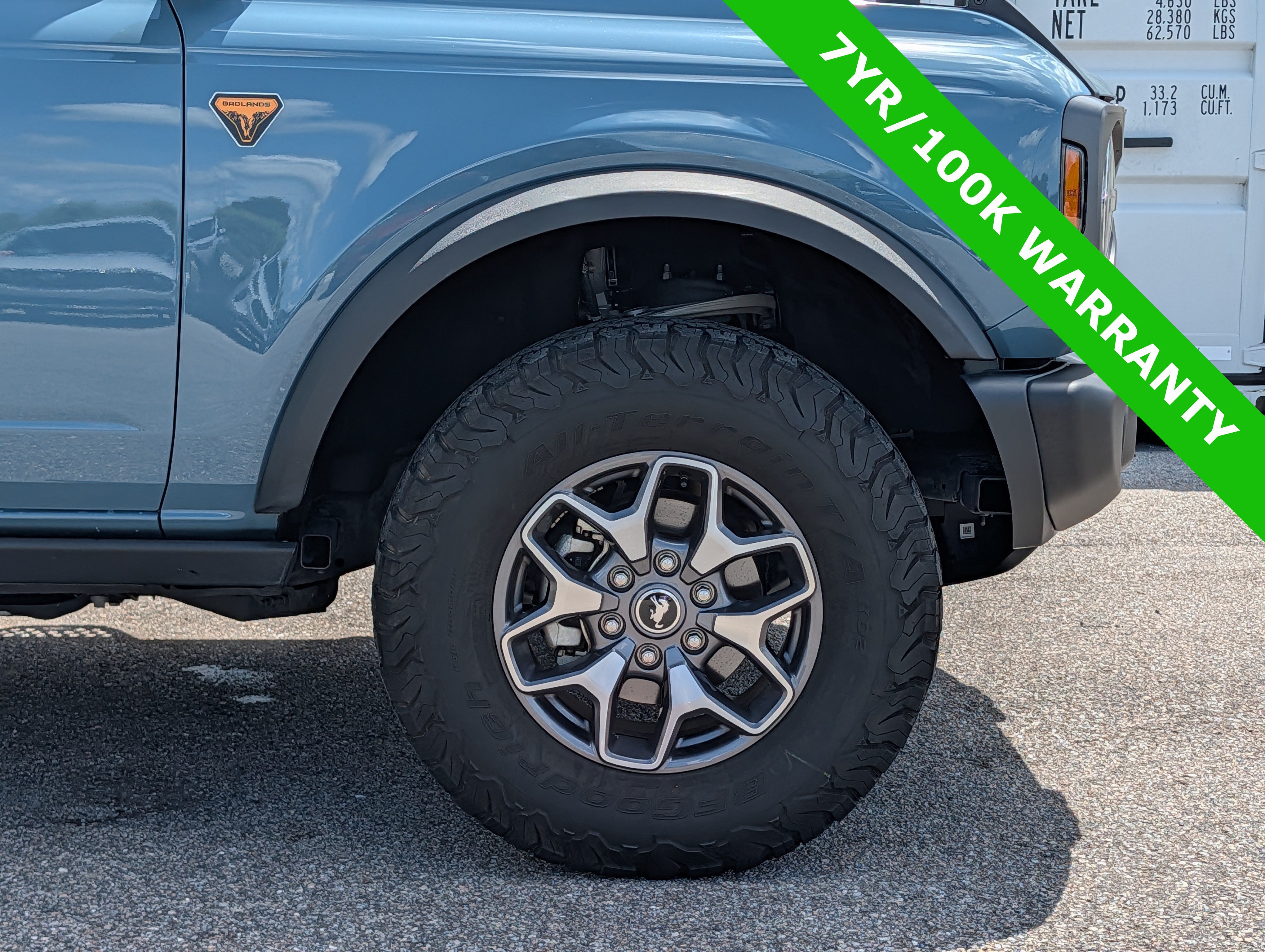 Certified 2022 Ford Bronco Badlands AWD/4WD image 12