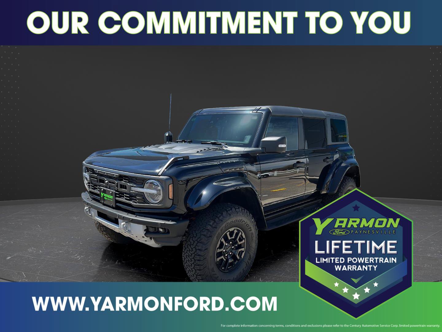 New 2024 Ford Bronco Raptor w/ Interior Carbon Fiber Pack 6