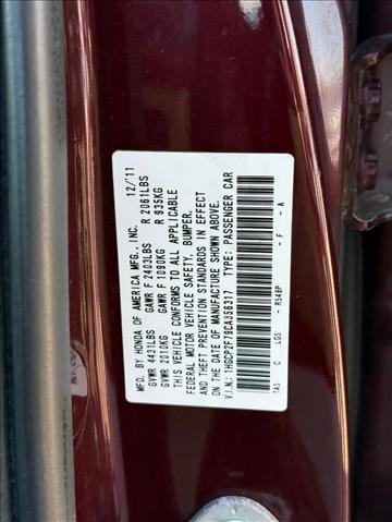 Used 2012 Honda Accord EX image 26