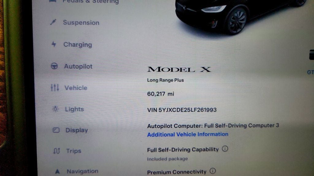 Used 2020 Tesla Model X Long Range AWD/4WD image 14