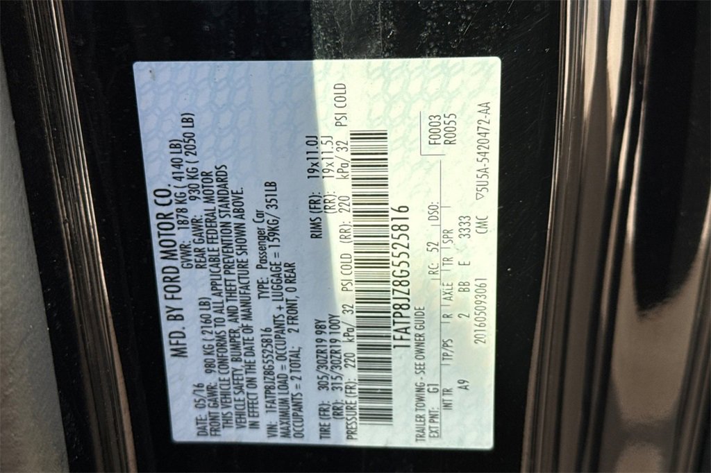 Used 2016 Ford Mustang Shelby GT350R w/ GT350R Equipment Group 920A image 34