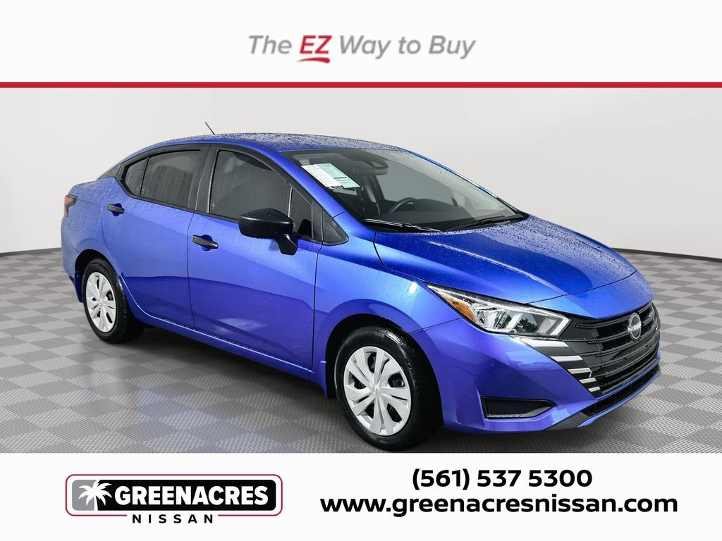 Certified 2024 Nissan Versa S w/ Trunk Package FWD image 1
