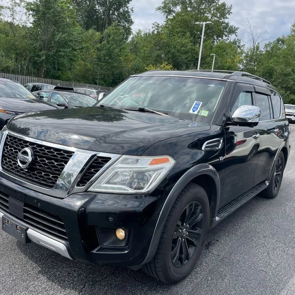 Used 2017 Nissan Armada Platinum w/ Captain Seat Package AWD/4WD image 1