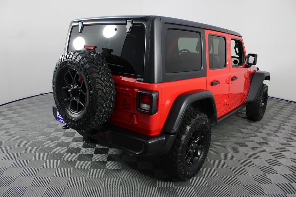 Used 2025 Jeep Wrangler Unlimited Sport S 4xe AWD/4WD image 22