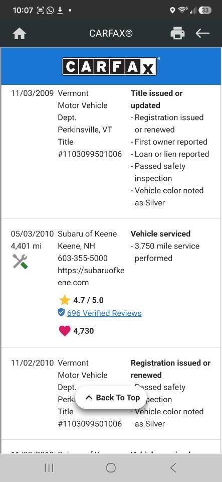 Used 2010 Subaru Impreza Outback Sport AWD/4WD image 56