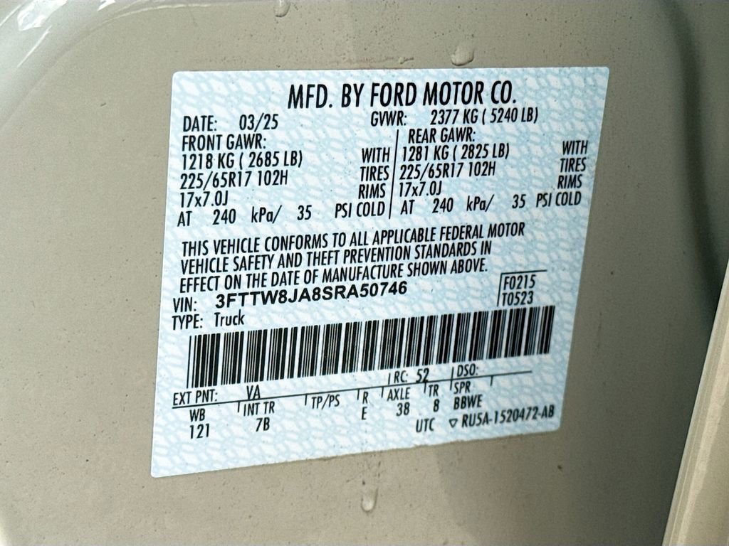 Used 2025 Ford Maverick XLT w/ Equipment Group 302A image 30