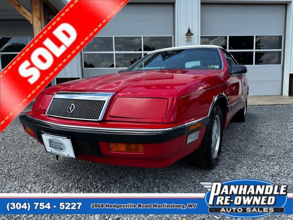 Used 1989 Chrysler LeBaron Premium