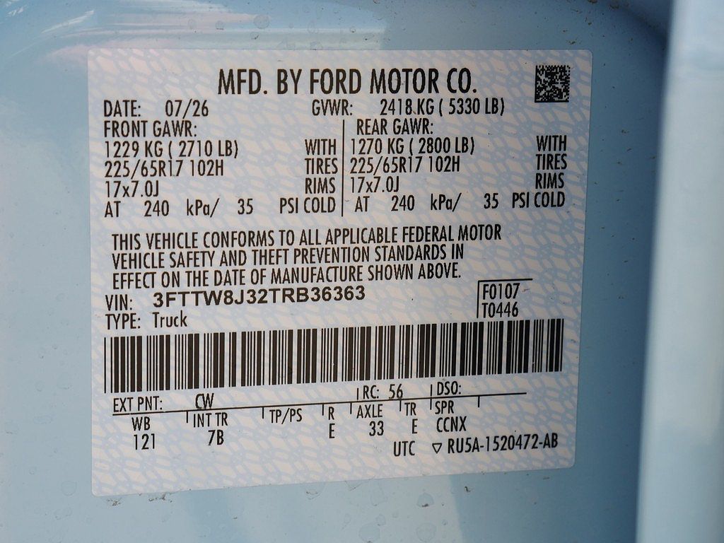 New 2026 Ford Maverick XLT w/ Equipment Group 301A AWD/4WD image 40