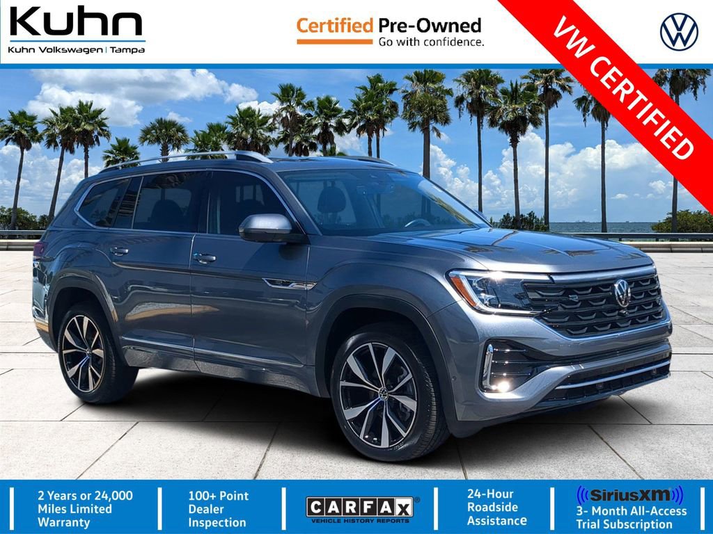 Used 2025 Volkswagen Atlas SEL Premium R-Line AWD/4WD image 1