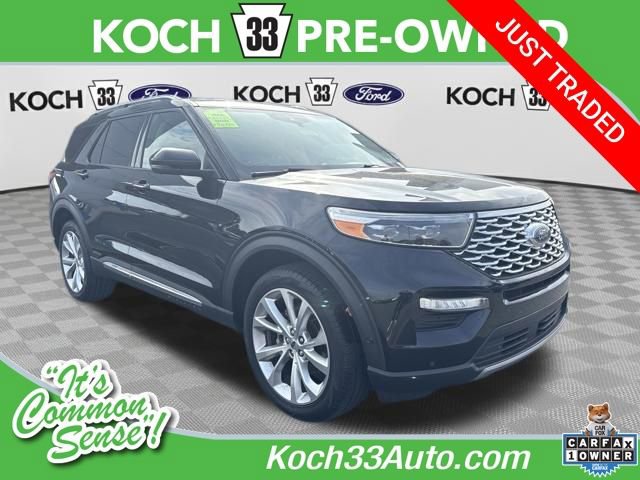 Used 2022 Ford Explorer Platinum w/ Equipment Group 601A AWD/4WD 360° Tour