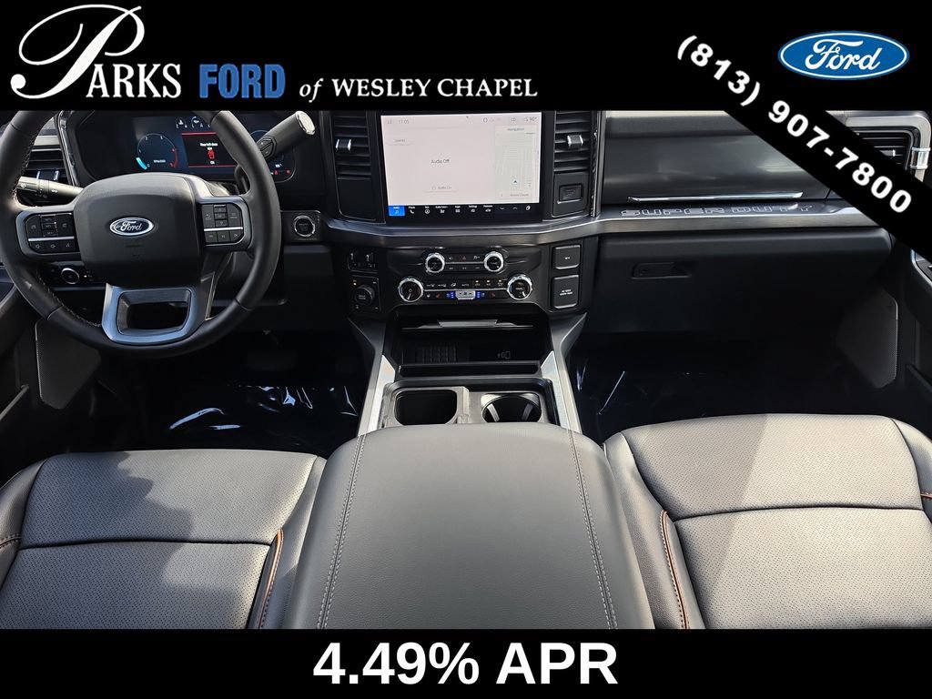 Certified 2025 Ford F250 Lariat w/ Black Appearance Package AWD/4WD image 11