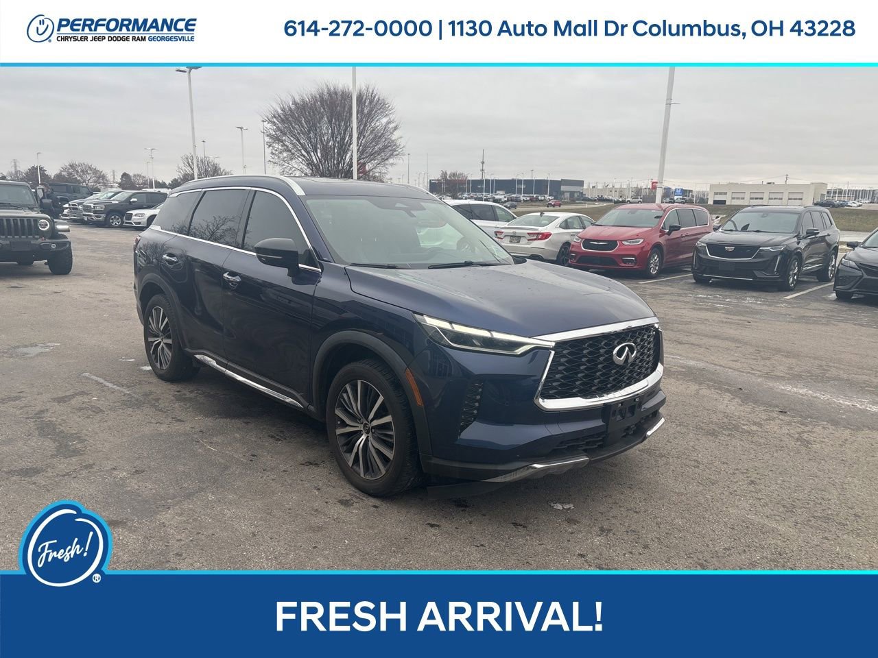 Used 2022 INFINITI QX60 Sensory image 1