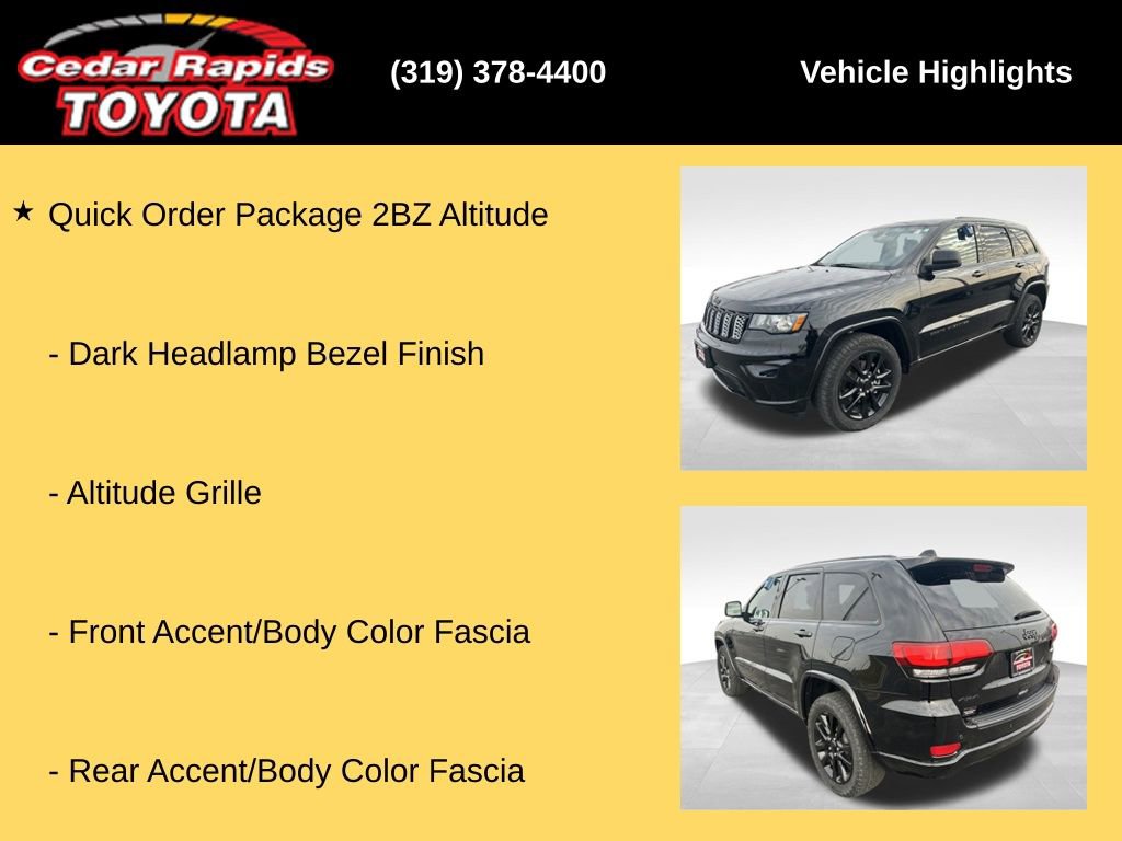 Used 2019 Jeep Grand Cherokee Altitude image 29