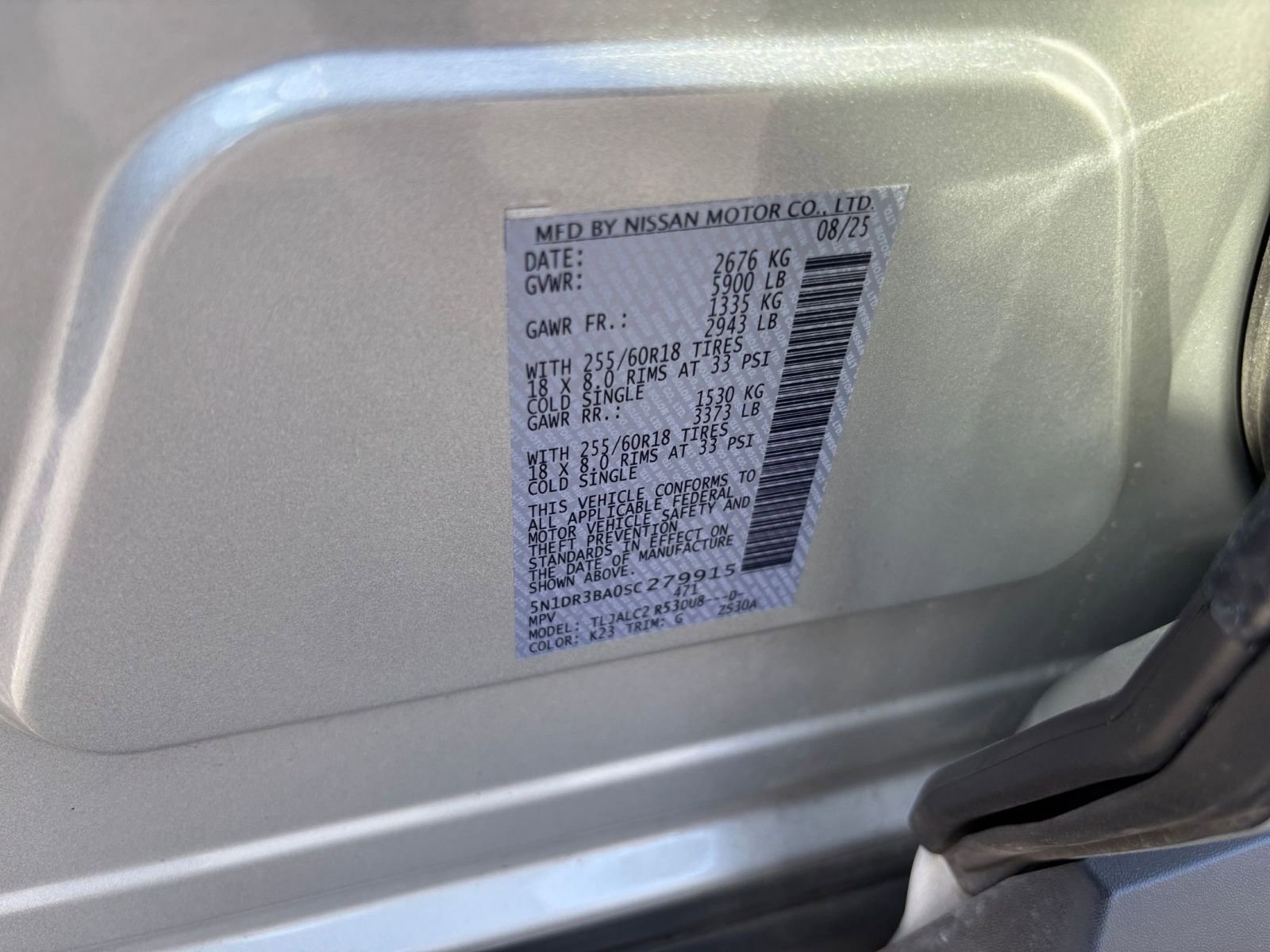 Used 2025 Nissan Pathfinder SV FWD image 25