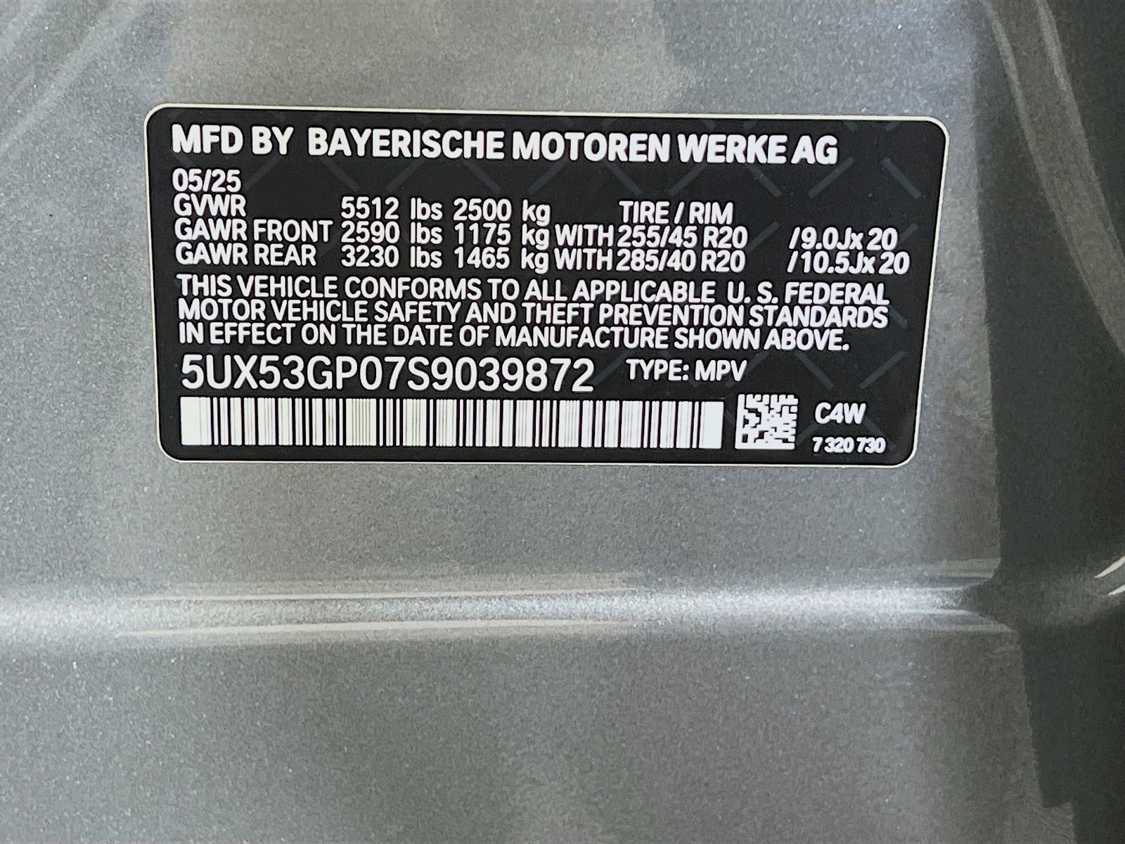 New 2025 BMW X3 xDrive30i w/ Premium Package image 36