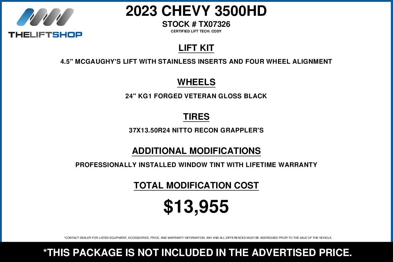 Used 2023 Chevrolet Silverado 3500 High Country w/ Z71 Off-Road Package image 2