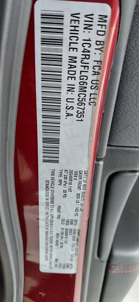 Certified 2021 Jeep Grand Cherokee Trailhawk AWD/4WD image 28