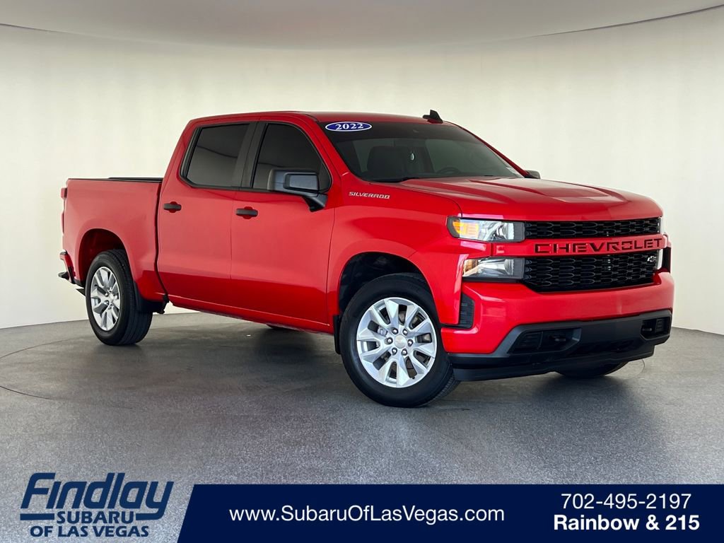 Used 2022 Chevrolet Silverado 1500 Custom w/ Safety Confidence Package