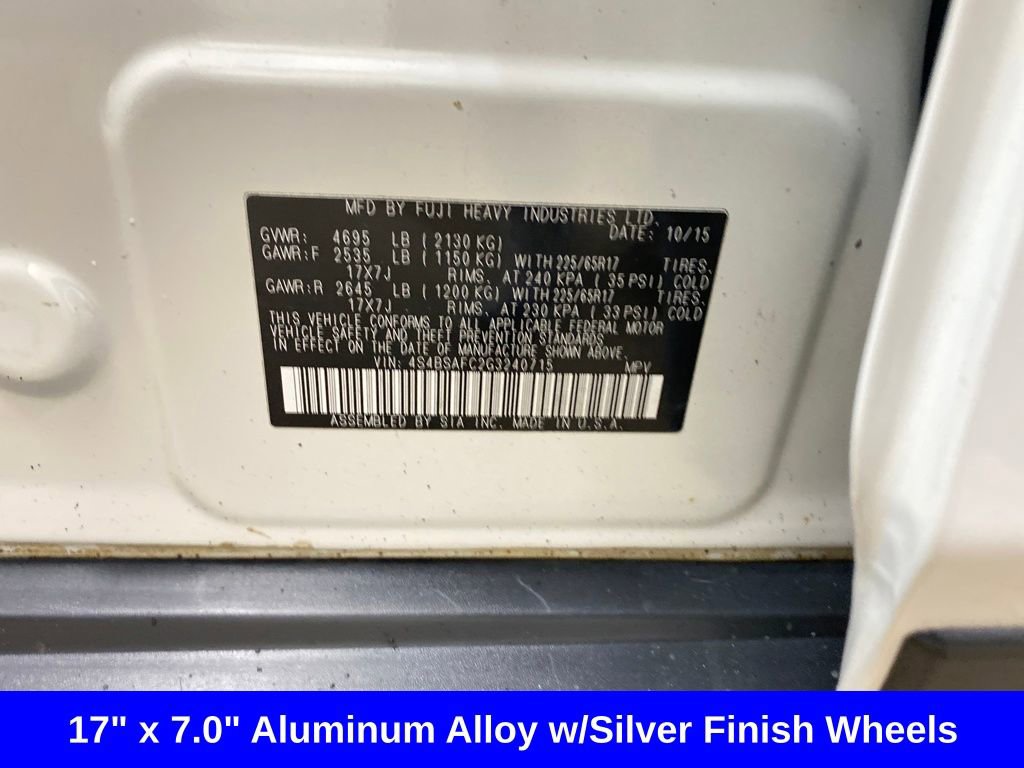 Used 2016 Subaru Outback 2.5i Premium image 25