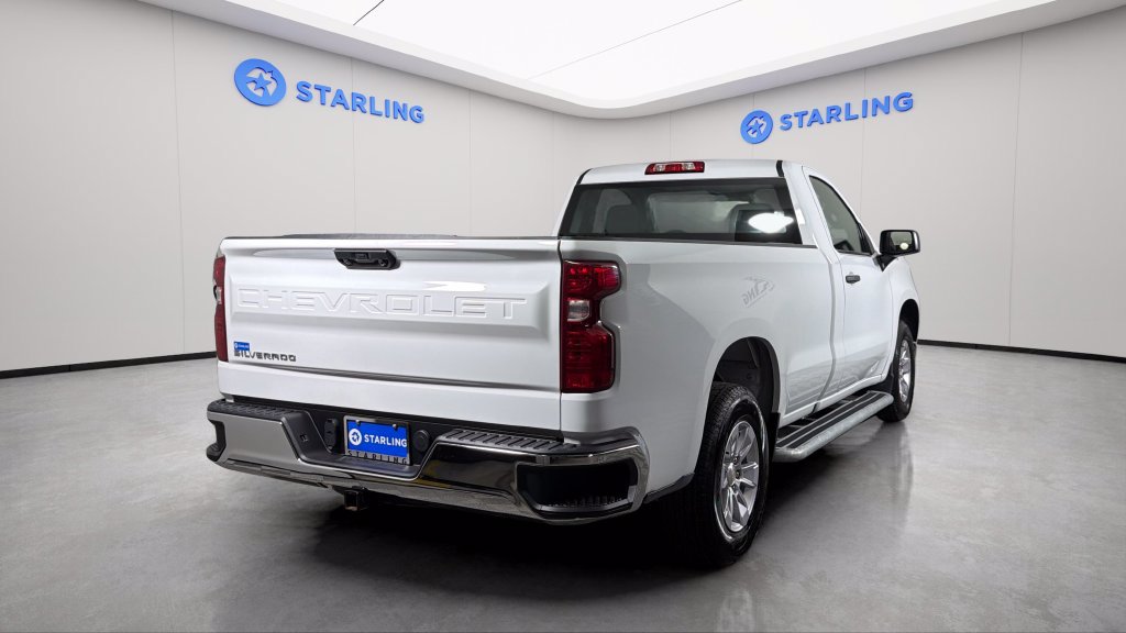 Certified 2025 Chevrolet Silverado 1500 W/T RWD image 8