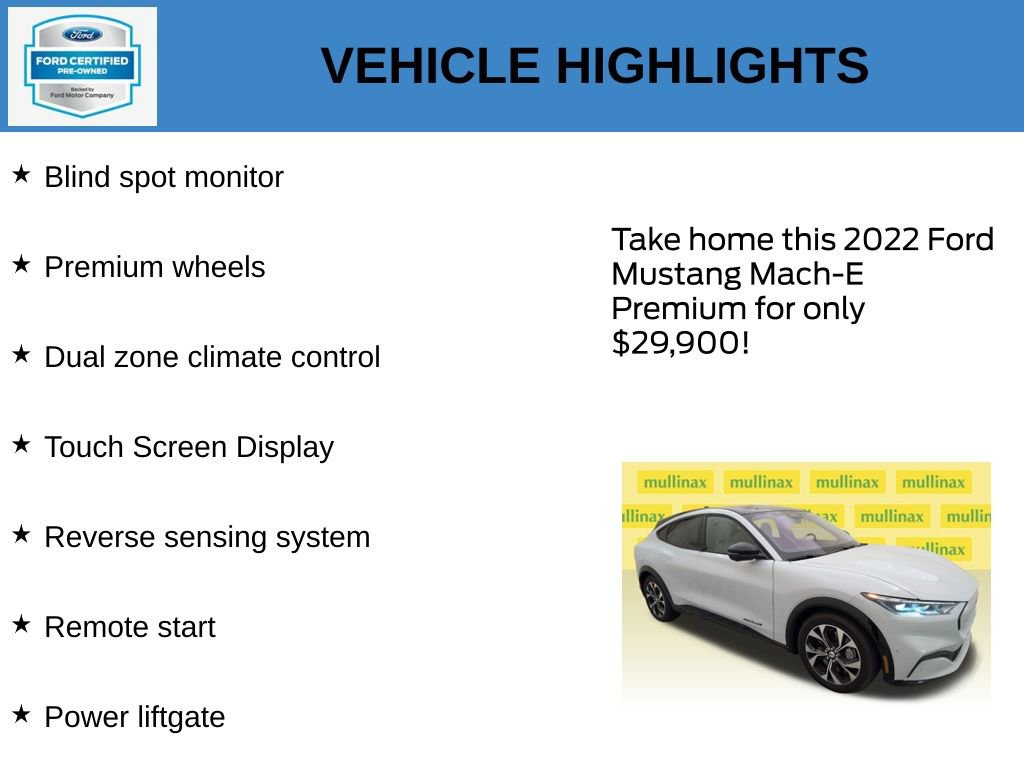 Used 2022 Ford Mustang Mach-E Premium AWD/4WD image 21