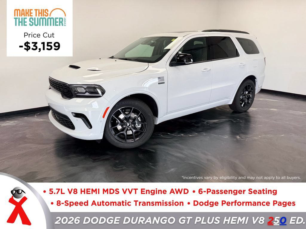 New 2026 Dodge Durango GT AWD/4WD image 1