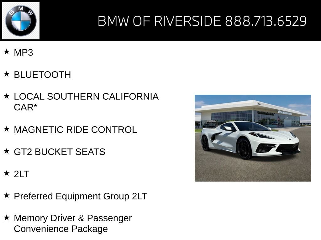 Used 2020 Chevrolet Corvette Stingray Preferred Cpe w/ 2LT Preferred Equipment Group image 15