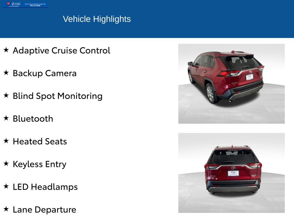Used 2021 Toyota RAV4 Limited AWD/4WD image 2