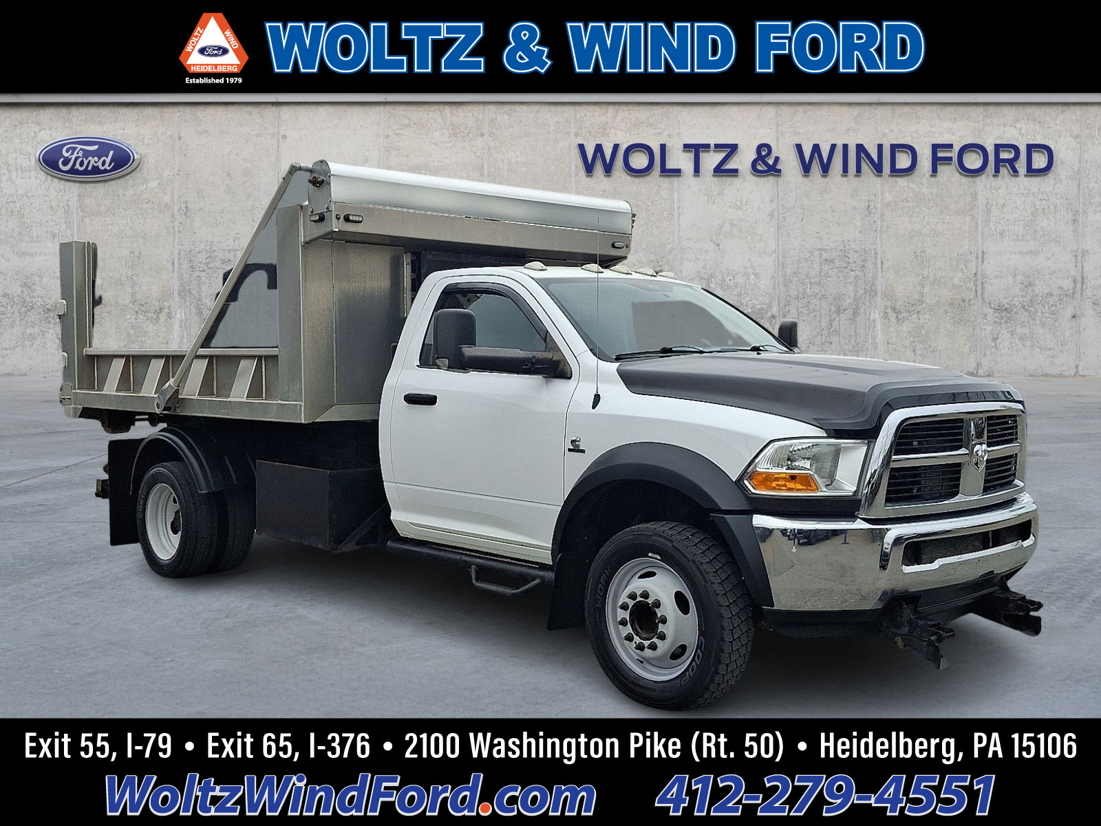 Used 2012 RAM 5500 4x4 Regular Cab w/ PWR & Remote Entry Group