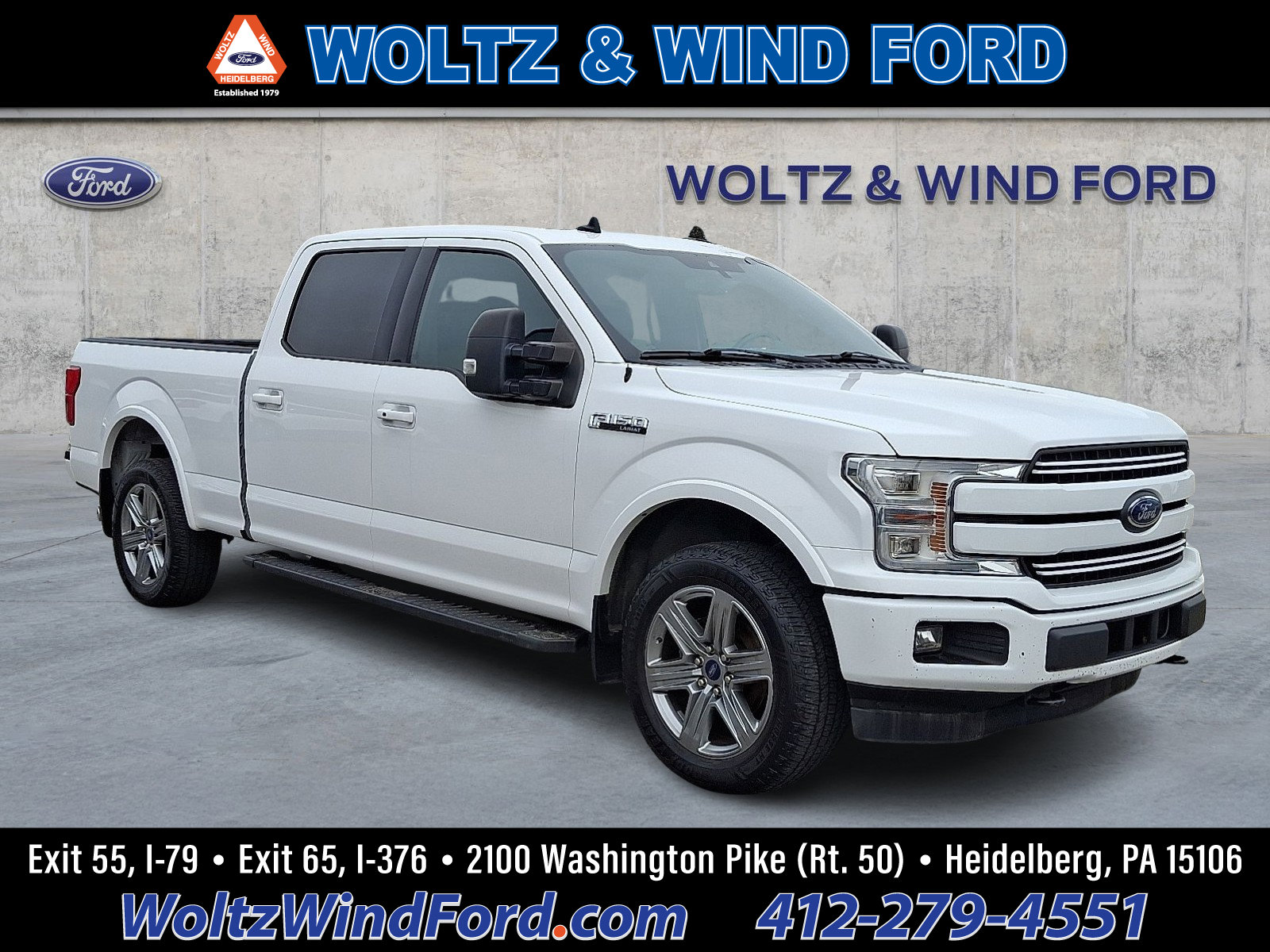 Certified 2019 Ford F150 Lariat w/ Equipment Group 502A Luxury image 1