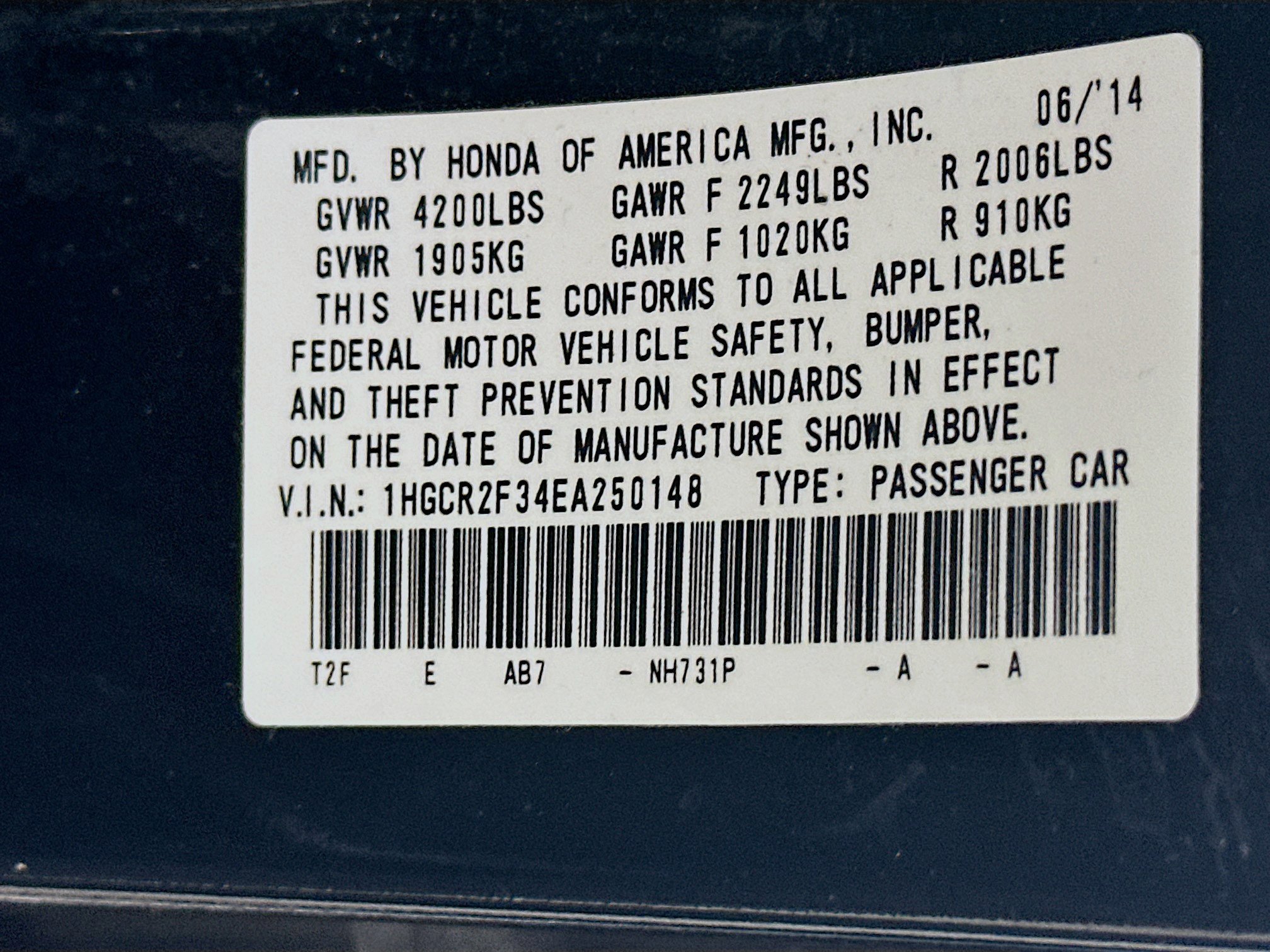Used 2014 Honda Accord LX image 12