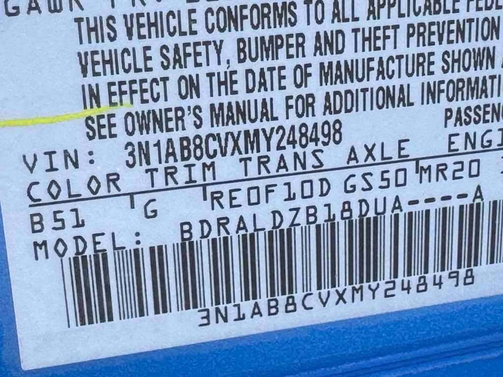 Used 2021 Nissan Sentra SV FWD image 32