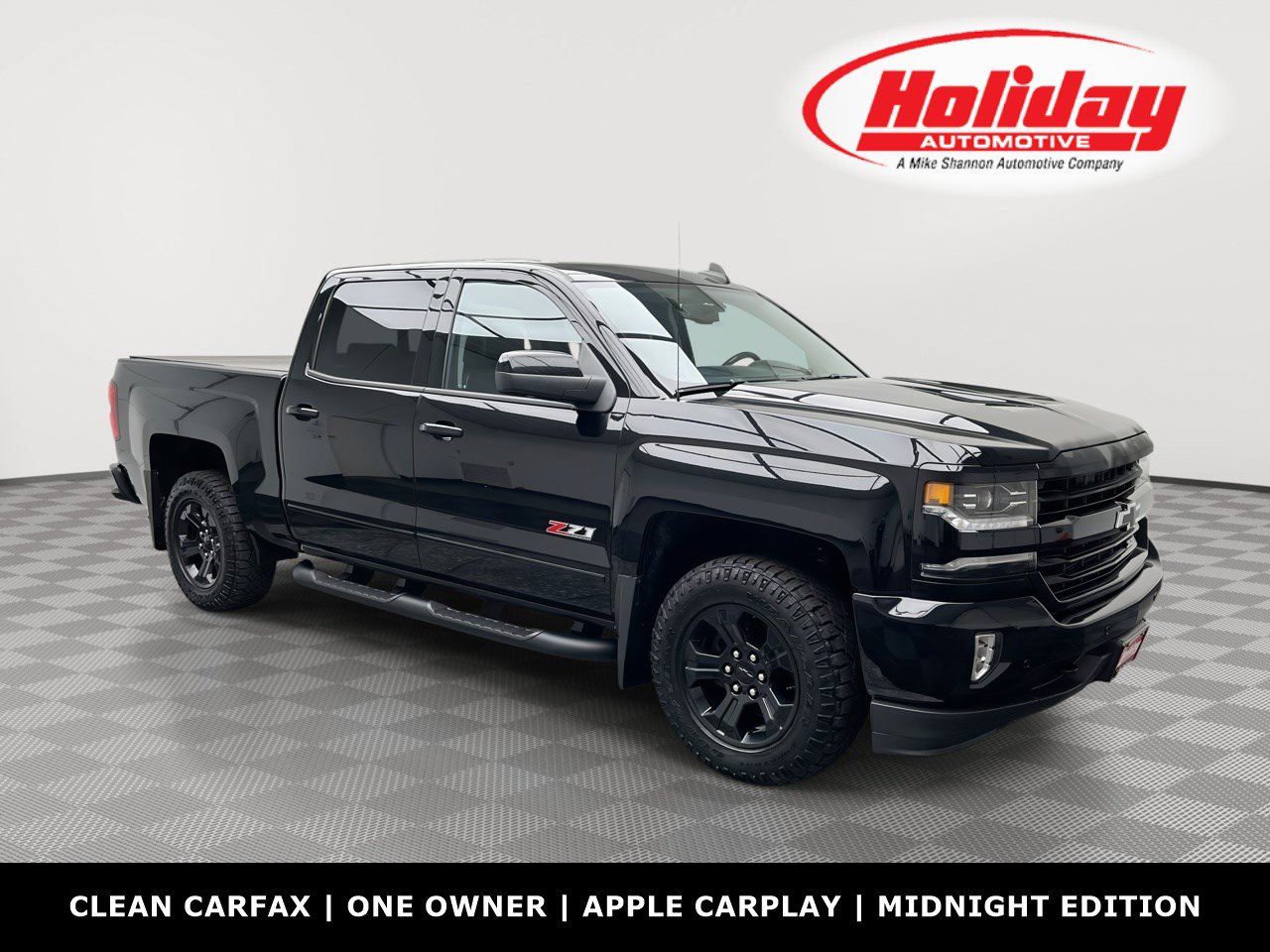 Used 2018 Chevrolet Silverado 1500 LTZ Z71 w/ Midnight Edition