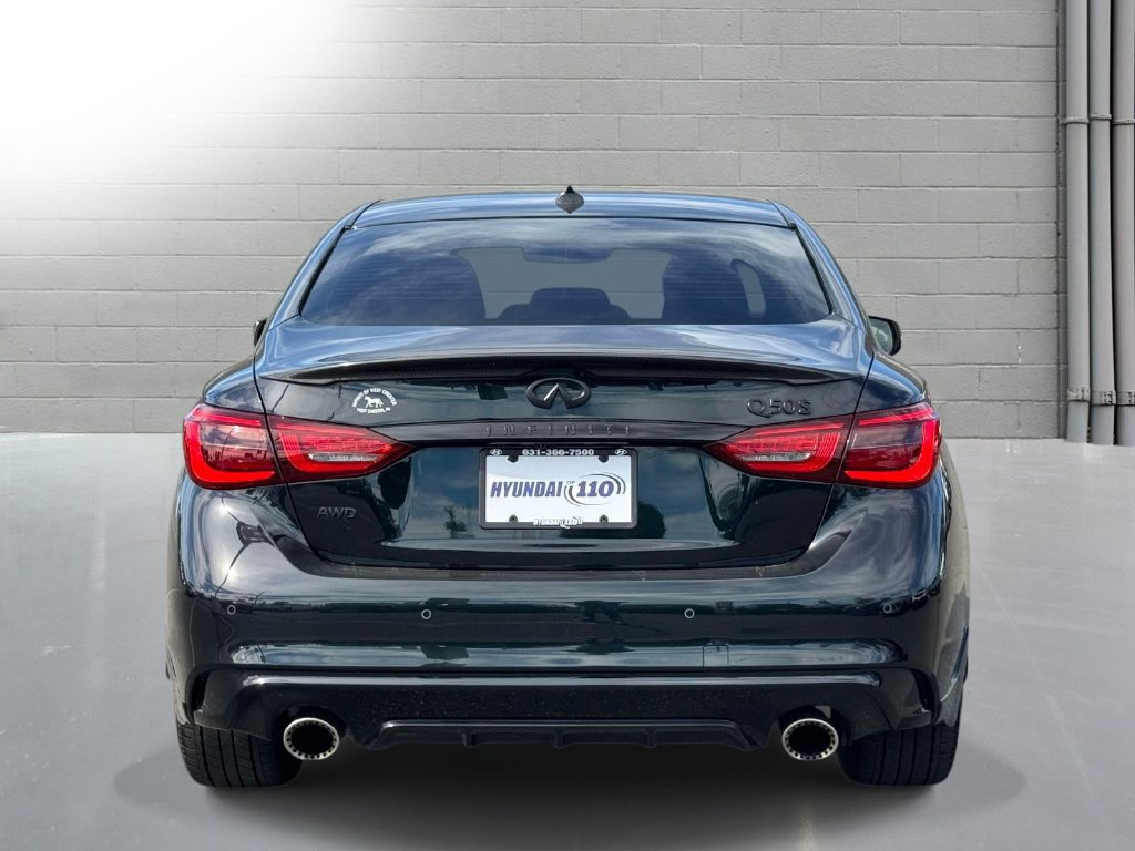 Used 2023 INFINITI Q50 Red Sport 400 w/ Black Opal Edition AWD/4WD image 7