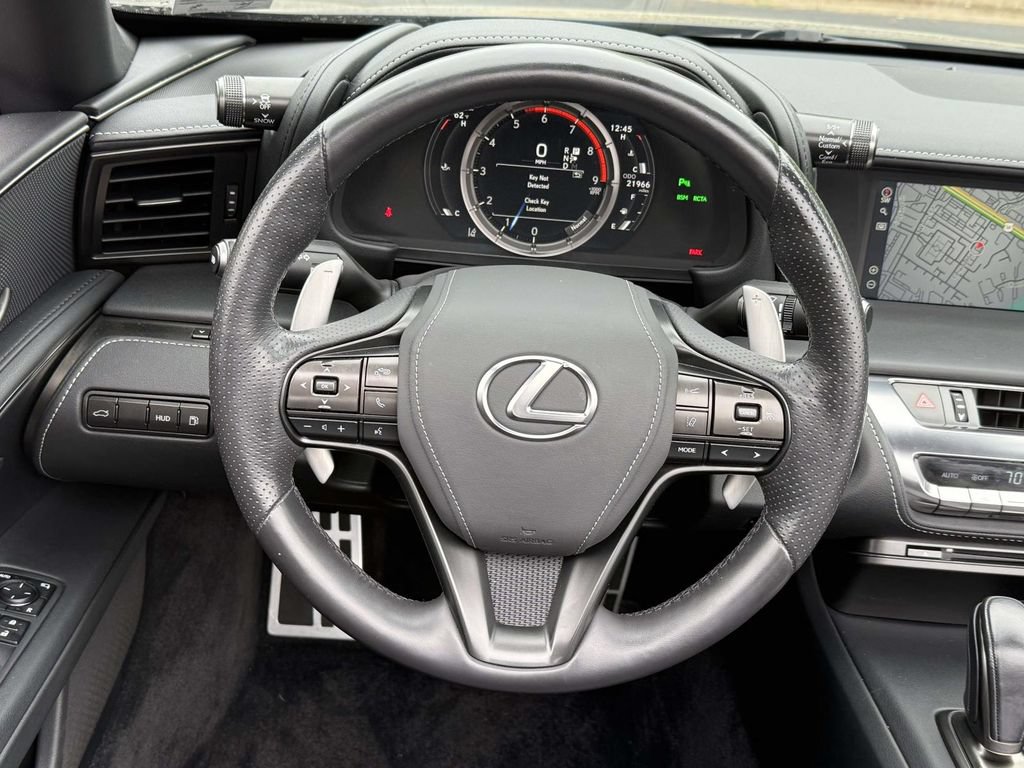 Used 2021 Lexus LC 500 Convertible w/ Touring Package RWD image 10