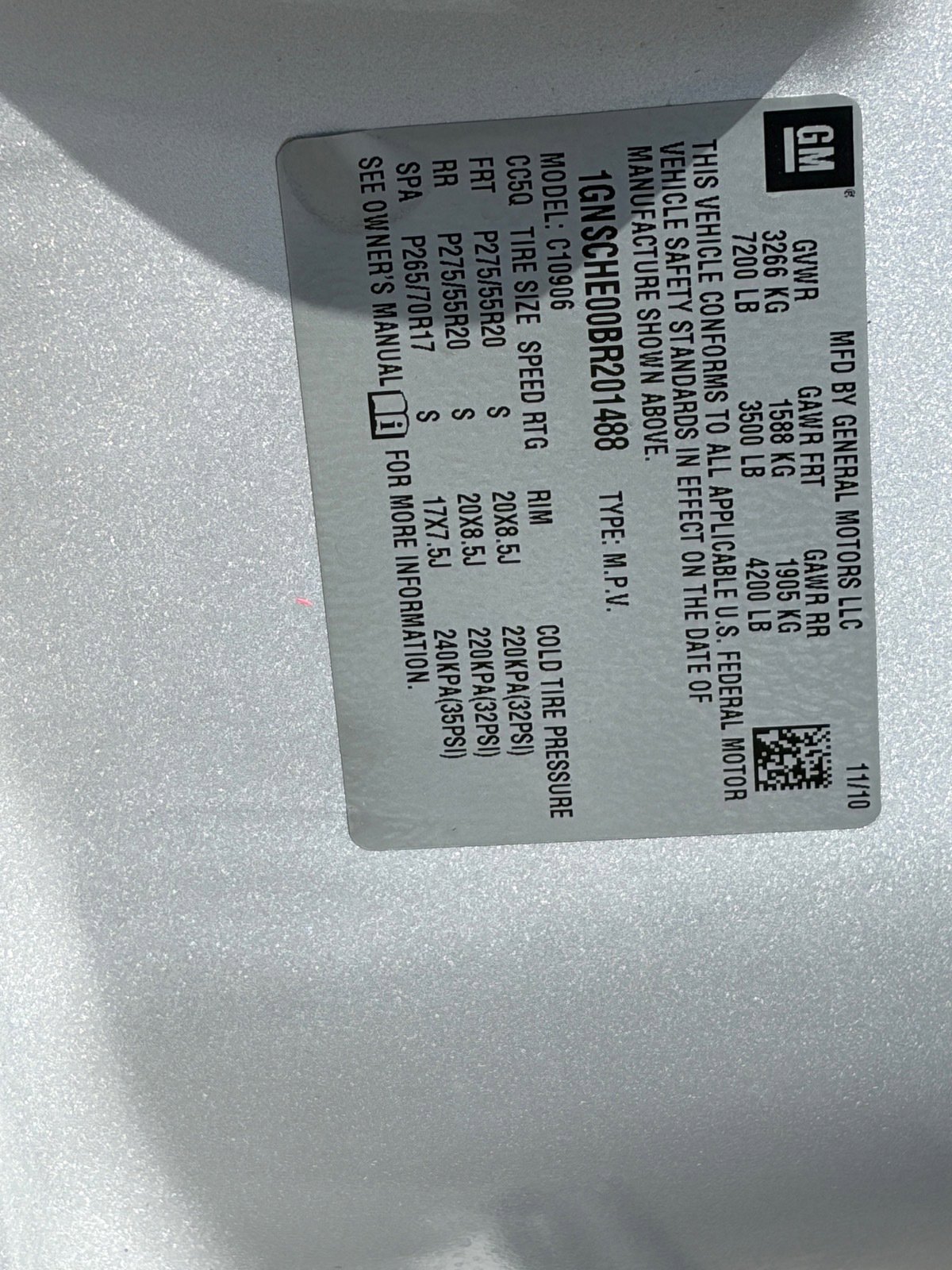 Used 2011 Chevrolet Suburban LS w/ Convenience Package 1 image 30