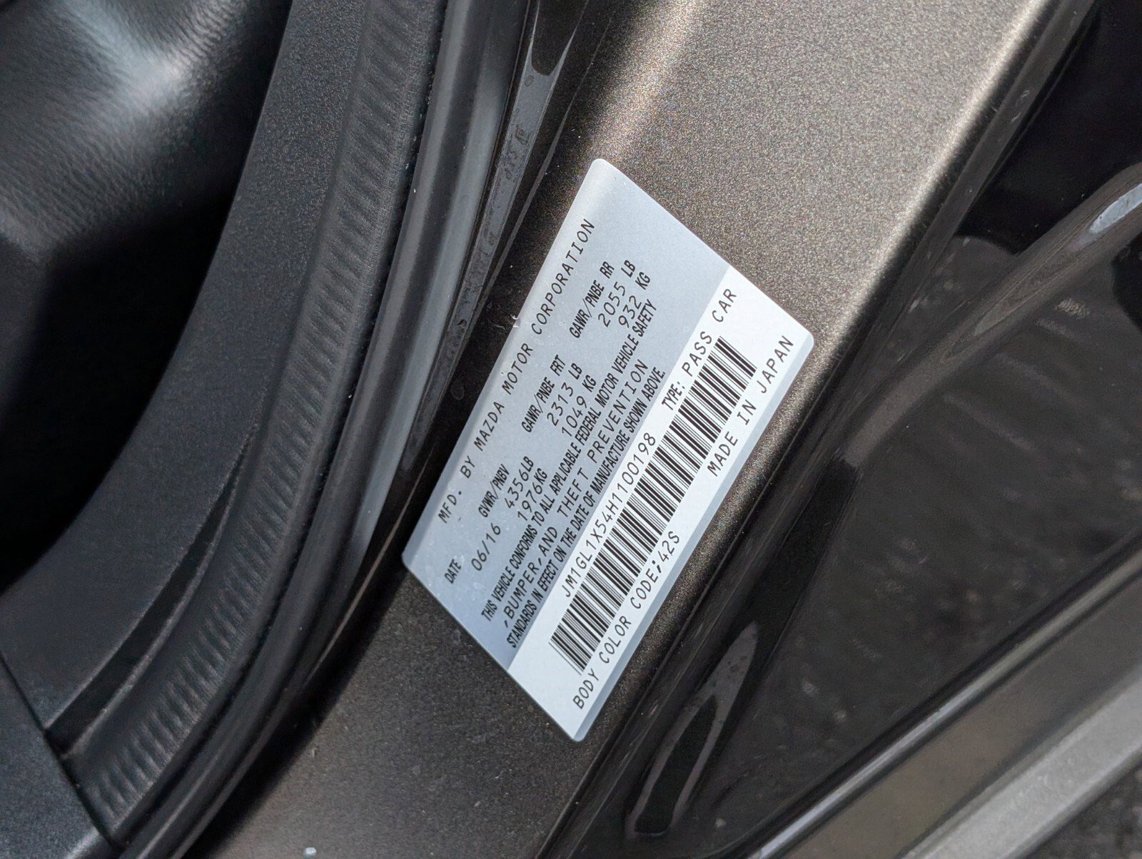 Used 2017 MAZDA MAZDA6 Grand Touring image 24